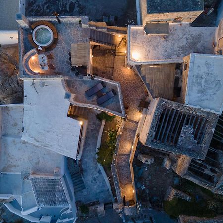 Themed House "Castle Halaros" View 17Th Century Villa Glinado Naxos Exterior photo